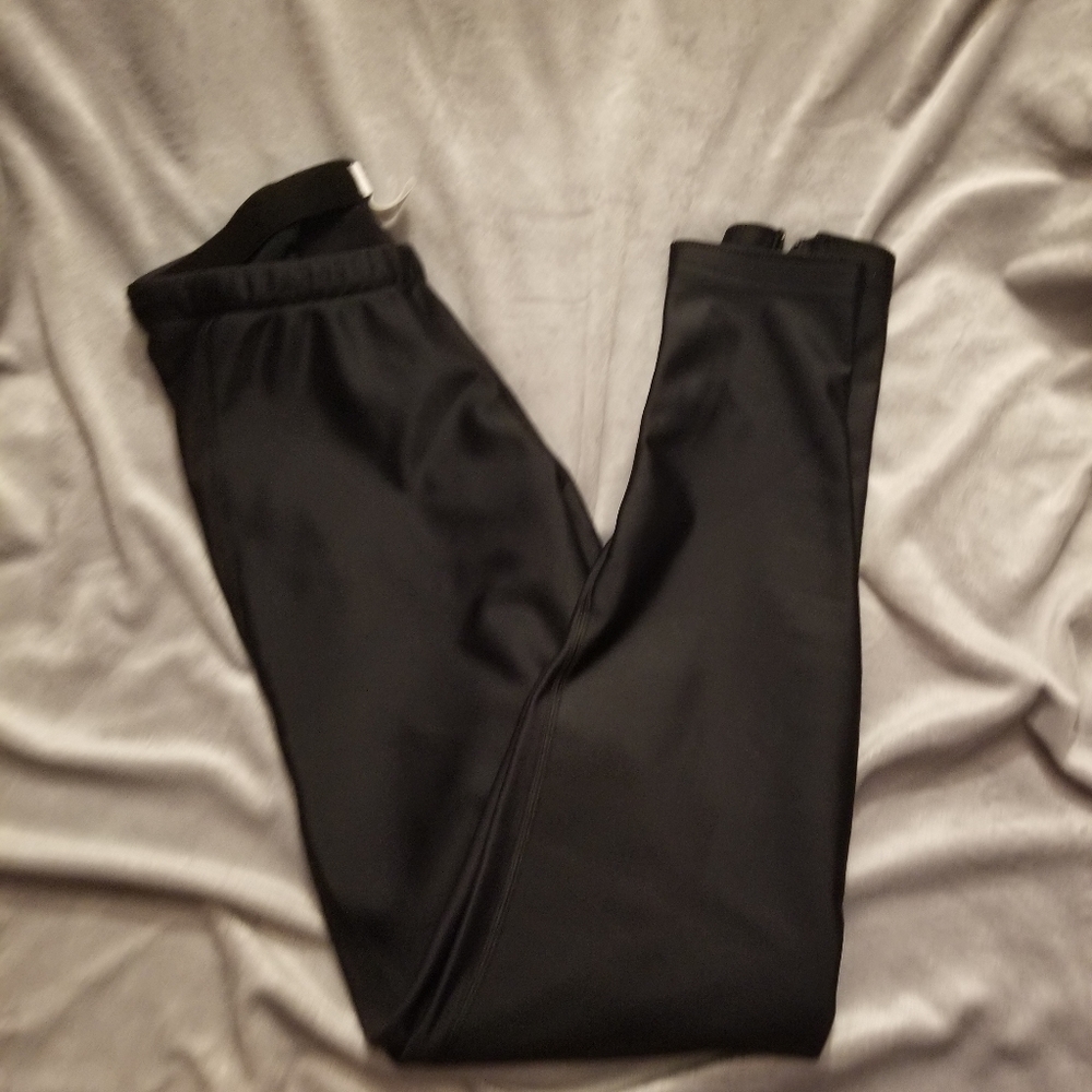 Pearl IZumi Sz Med black fleece lined cycling pant